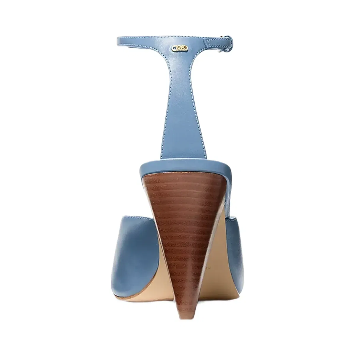 Michael Kors Electra Leather Sandal French Blue