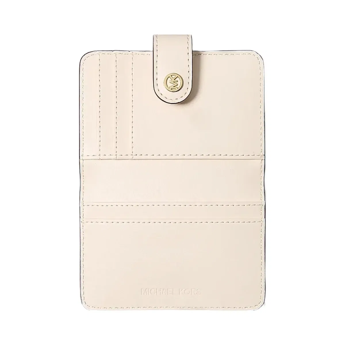 Michael Kors Jet Set Travel Floral Printed Billfold Wallet Lt Cream