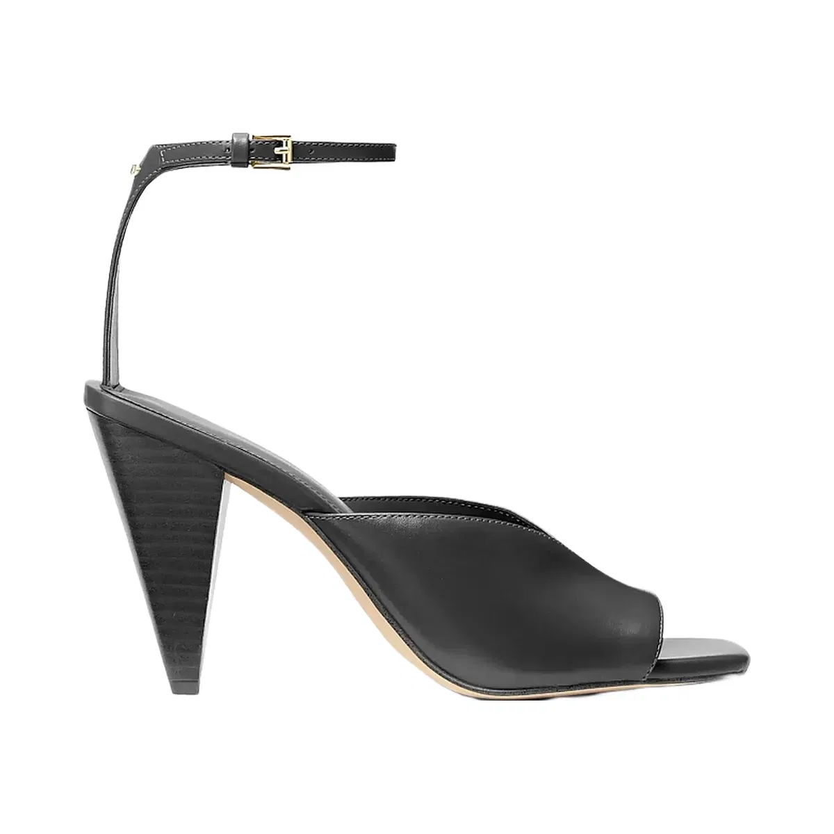 Michael Kors Electra Leather Sandal Black