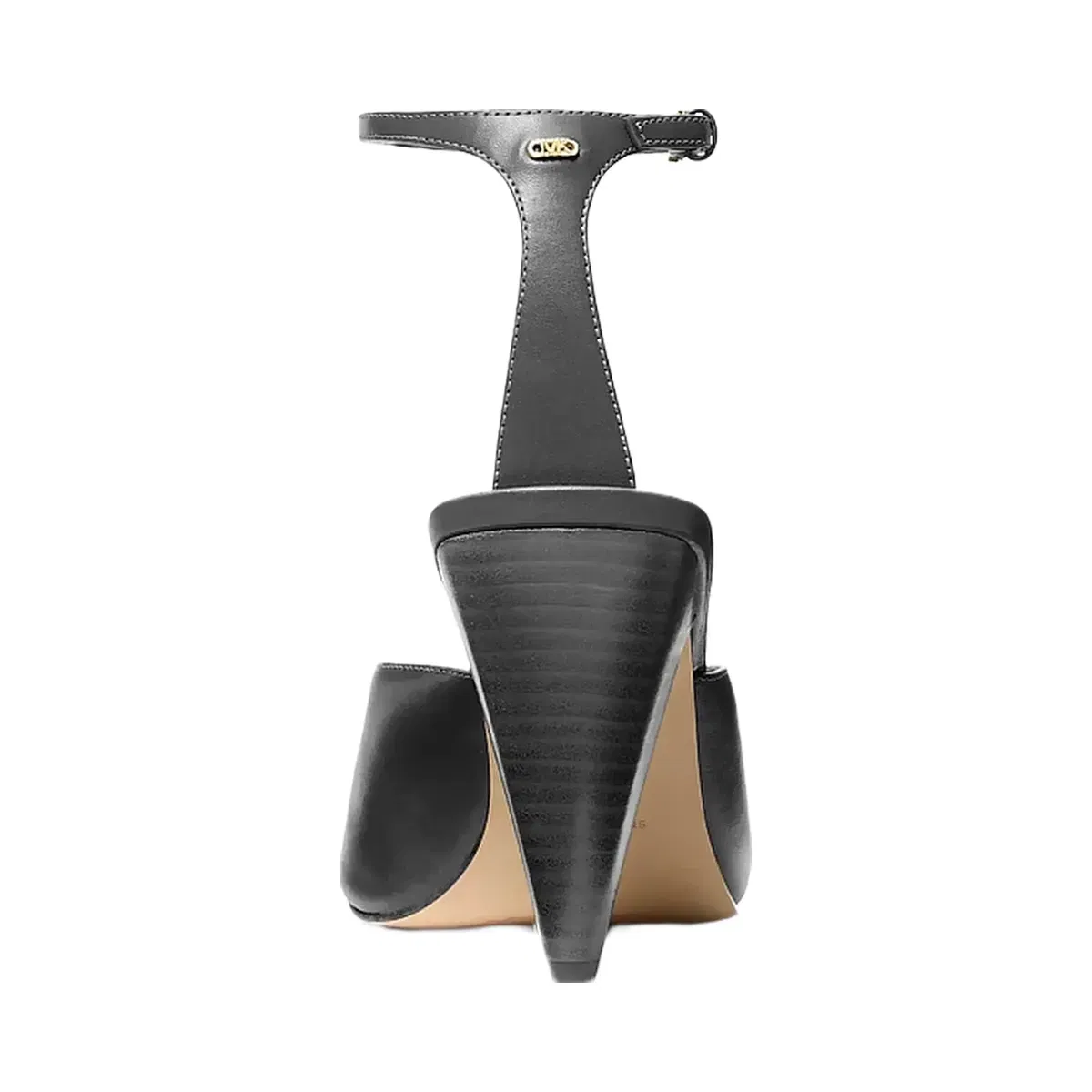 Michael Kors Electra Leather Sandal Black