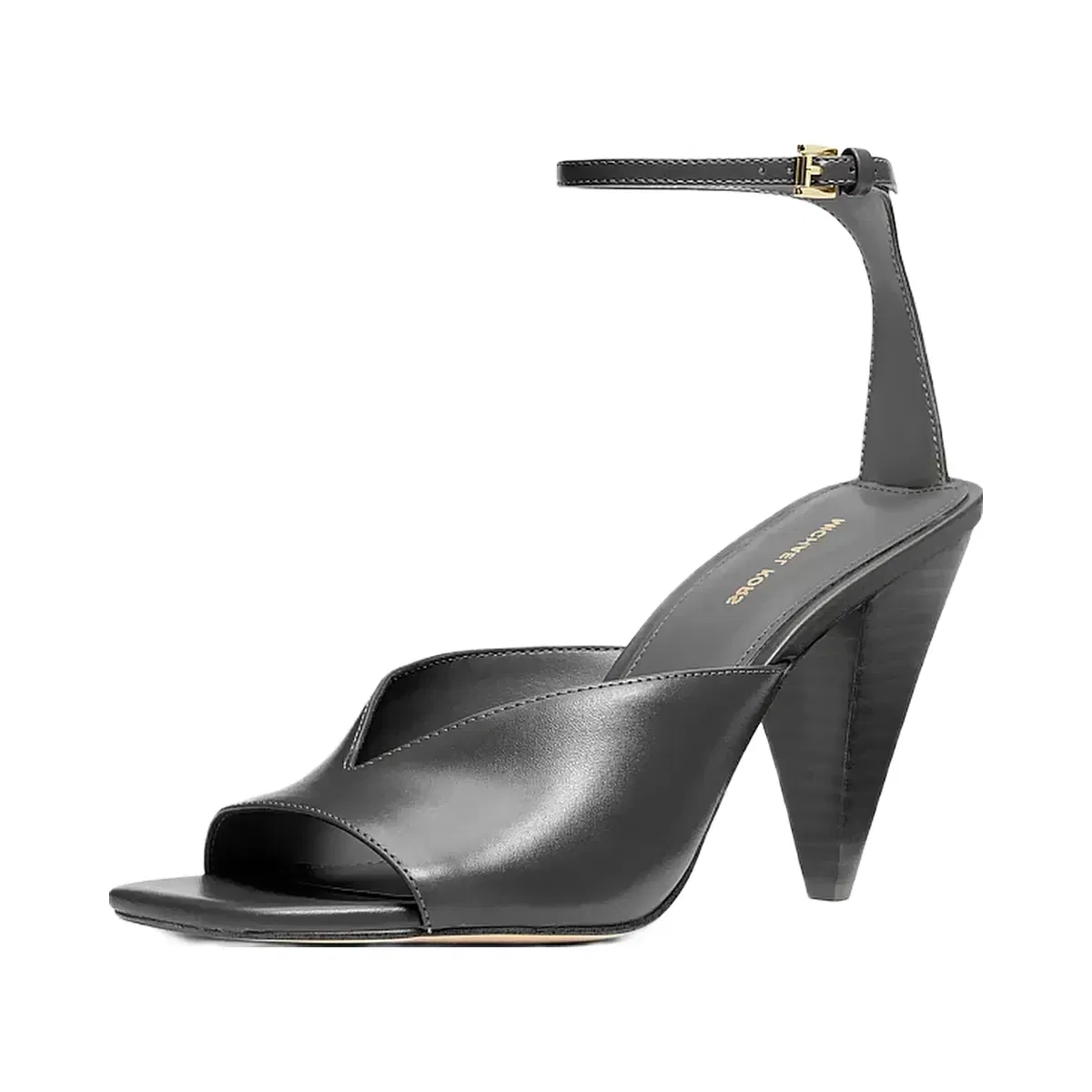 Michael Kors Electra Leather Sandal Black