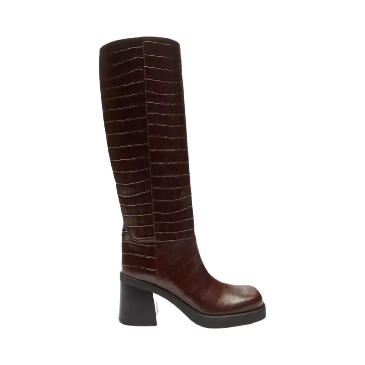 Coach Sculpted C Tall Boot in Maple