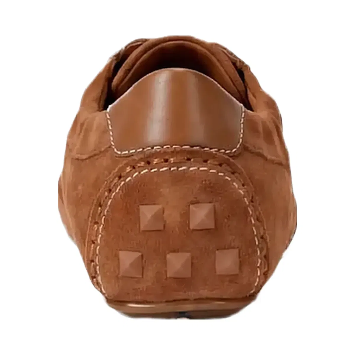Michael Kors Susie Suede and Leather Trainer Luggage