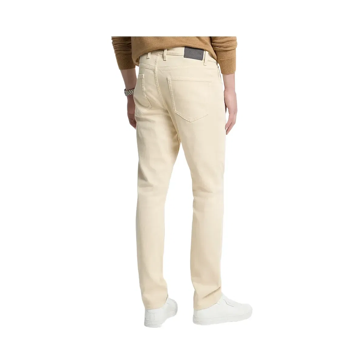Michael Kors Parker Slim-Fit Stretch Denim Jeans Bone