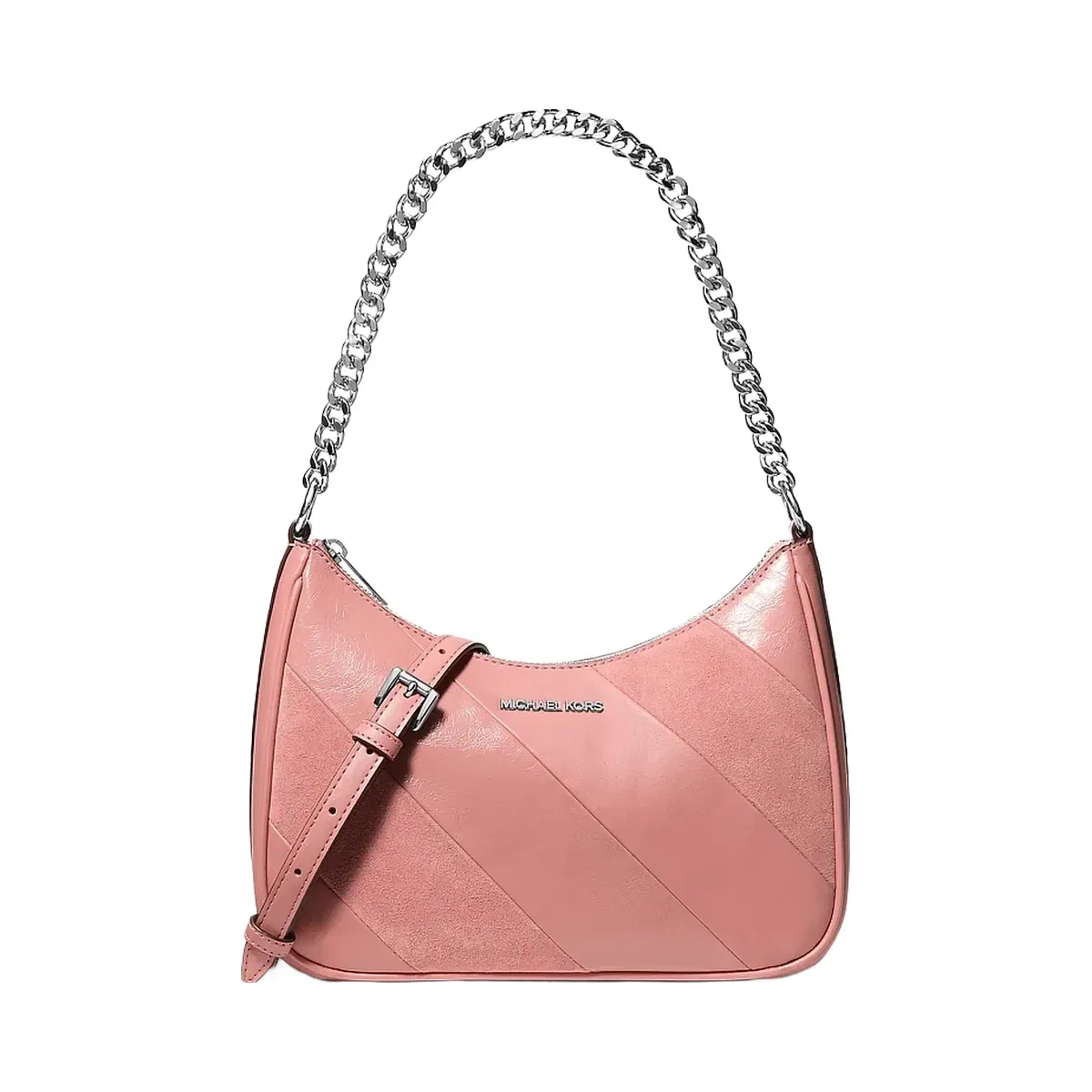 Michael Kors Jet Set Travel Large Convertible Pochette Sunset Rose