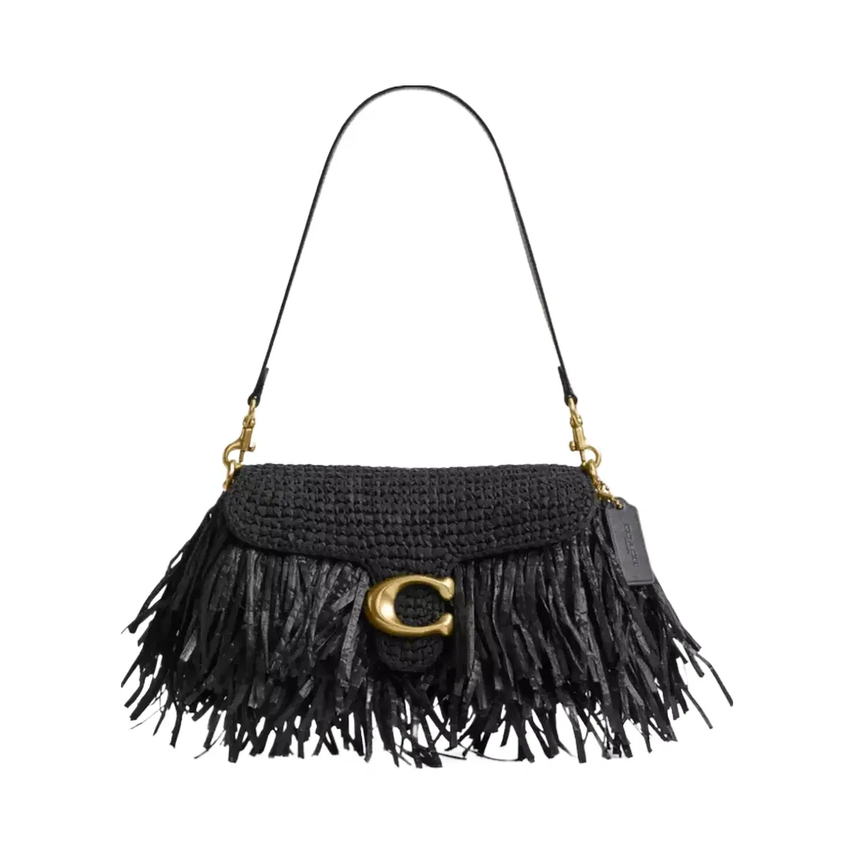 Coach Tabby Shoulder Bag 26 in Brass Black
