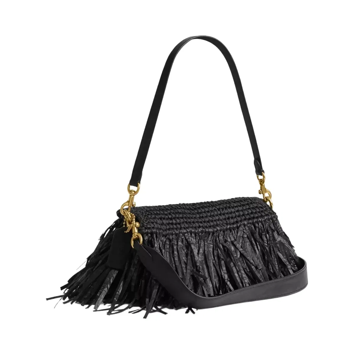 Coach Tabby Shoulder Bag 26 in Brass Black