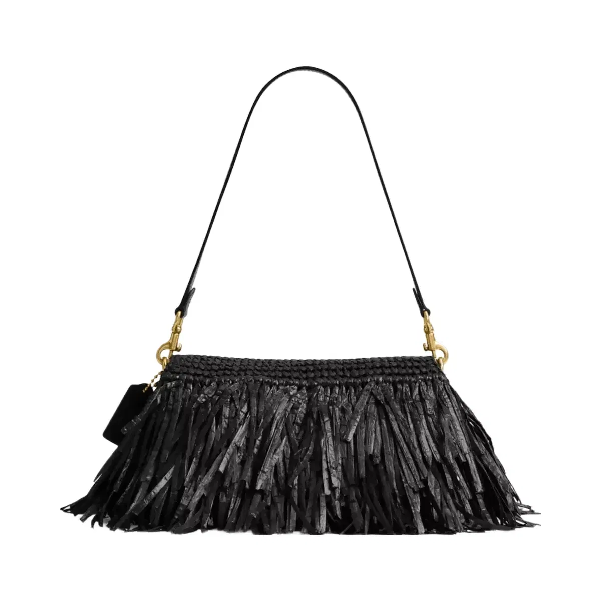 Coach Tabby Shoulder Bag 26 in Brass Black