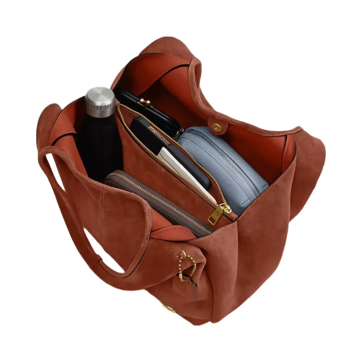 Coach Lana Shoulder Bag in Brass Clay