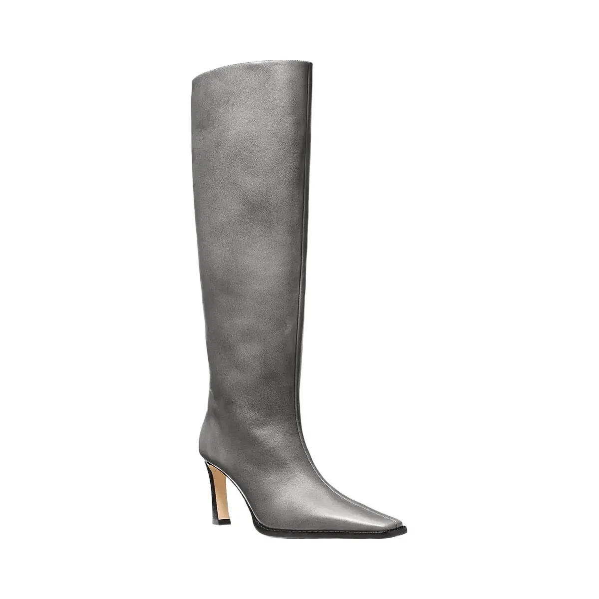 Michael Kors Darrah Burnished Leather Boot Storm