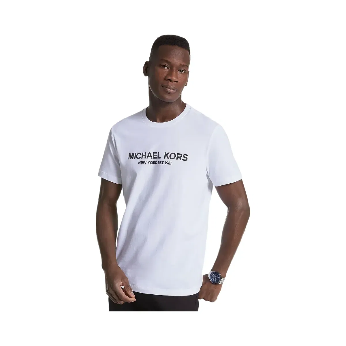 Michael Kors Logo Cotton T-shirt White
