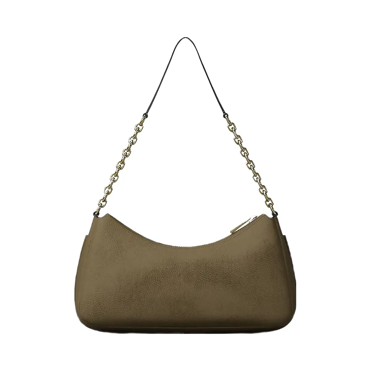 Michael Kors Nolita Medium Nubuck Chain Pochette Loden