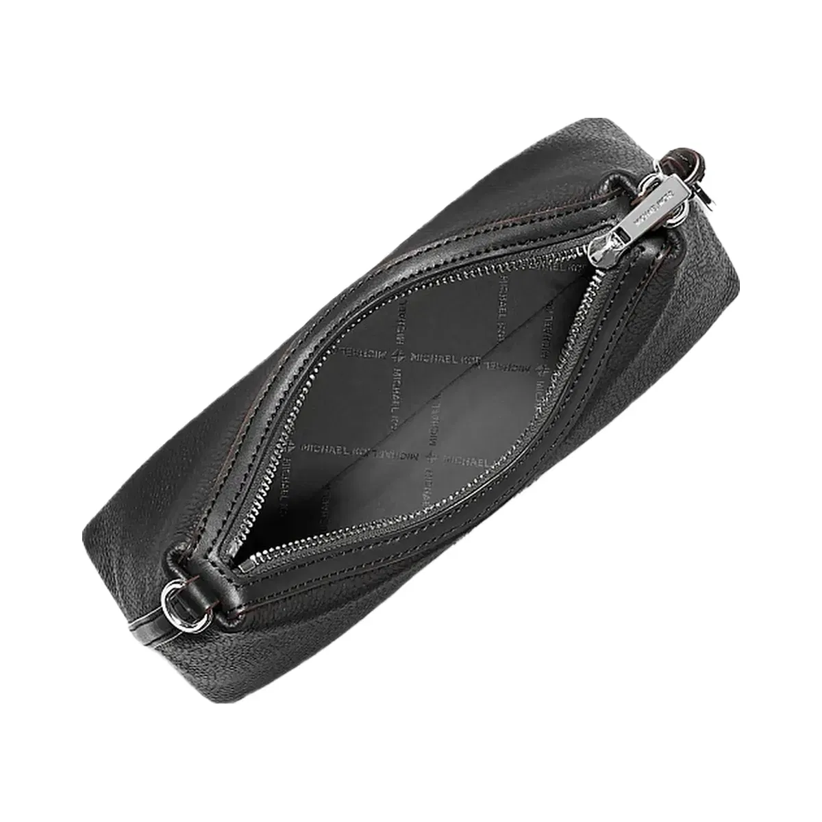 Michael Kors Sammy Small Pebbled Leather Convertible Crossbody Bag Black