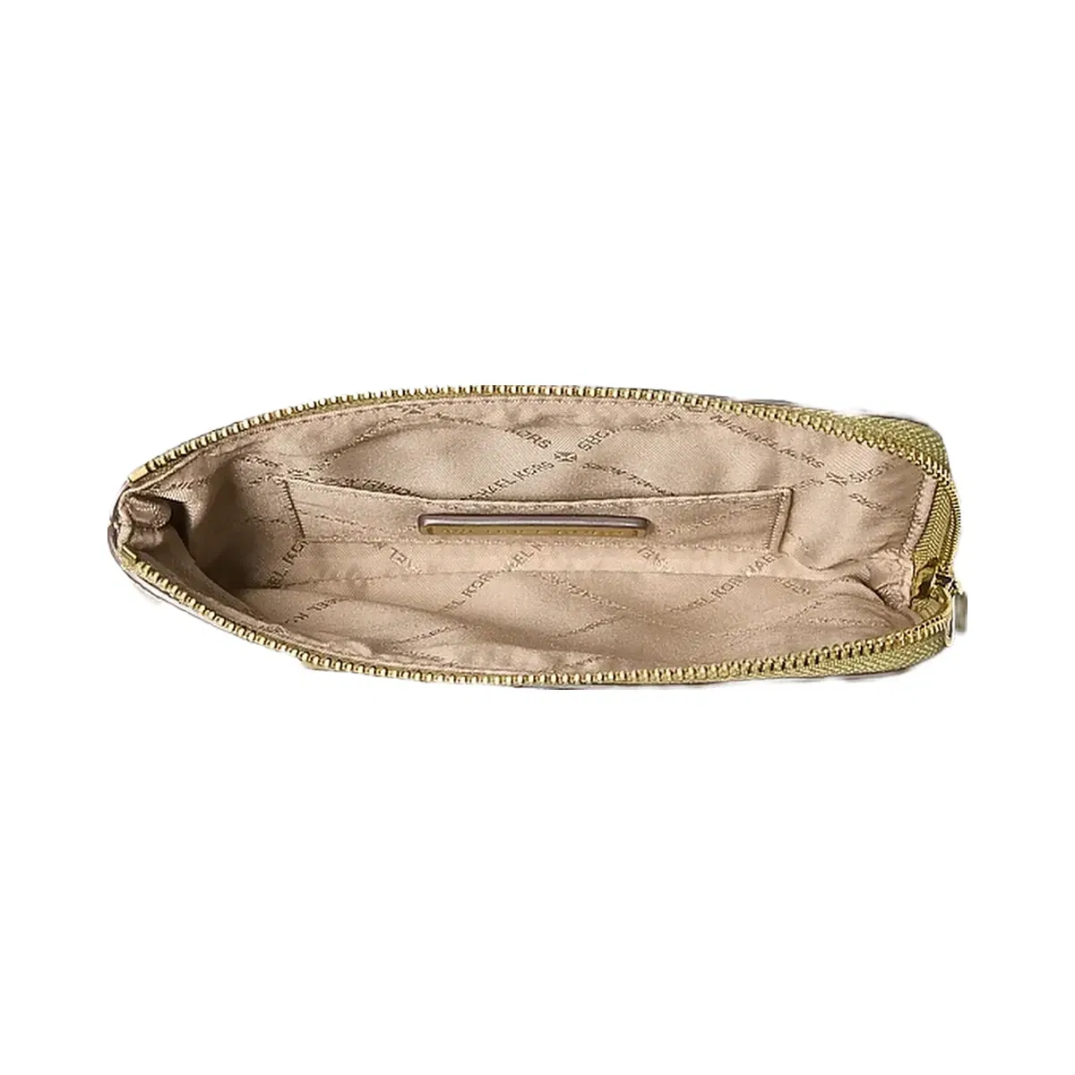 Michael Kors Jet Set Travel Small Signature Logo Wristlet Oregano
