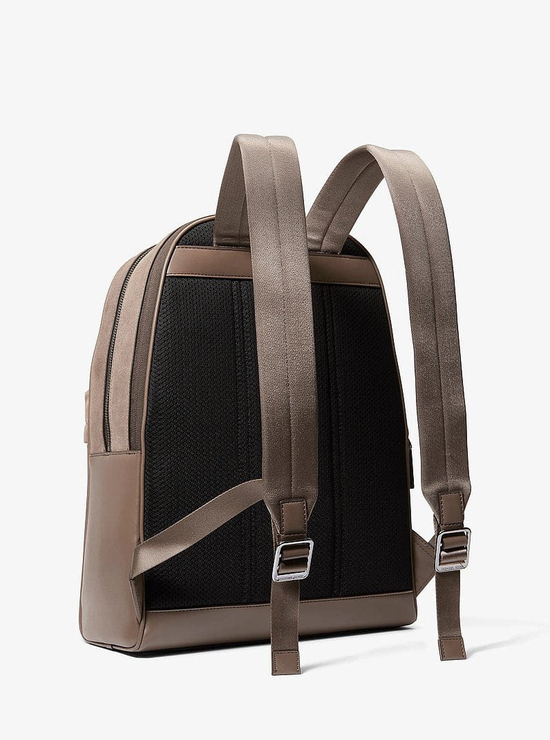 Michael Kors Pacey Suede Backpack Mushroom