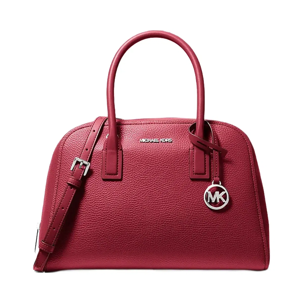 Michael Kors Ashton Medium Satchel Maroon