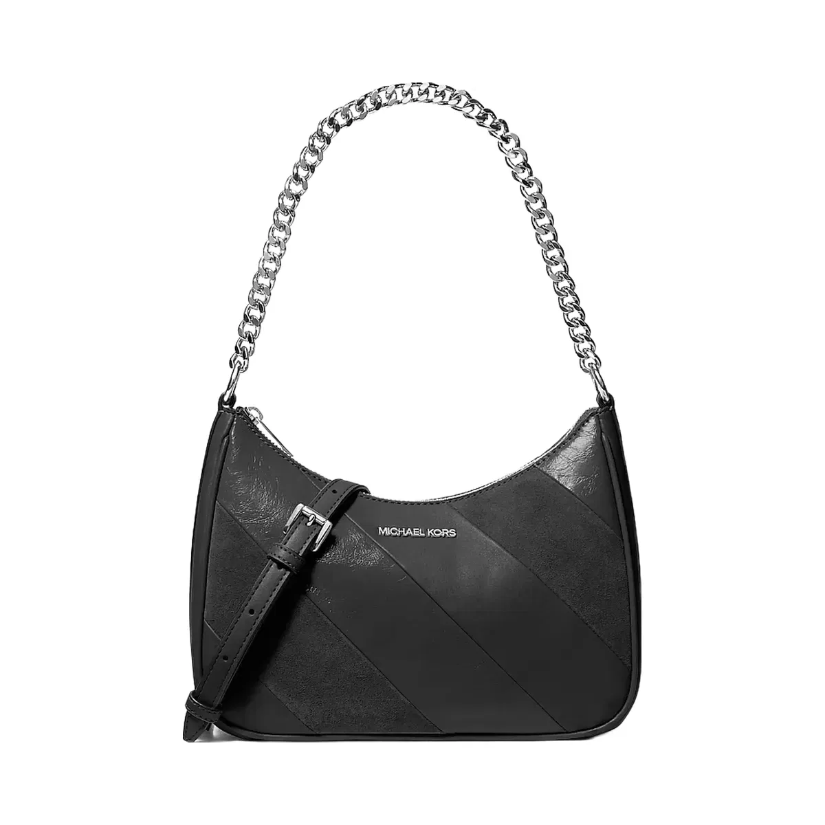 Michael Kors Jet Set Travel Large Convertible Pochette Black