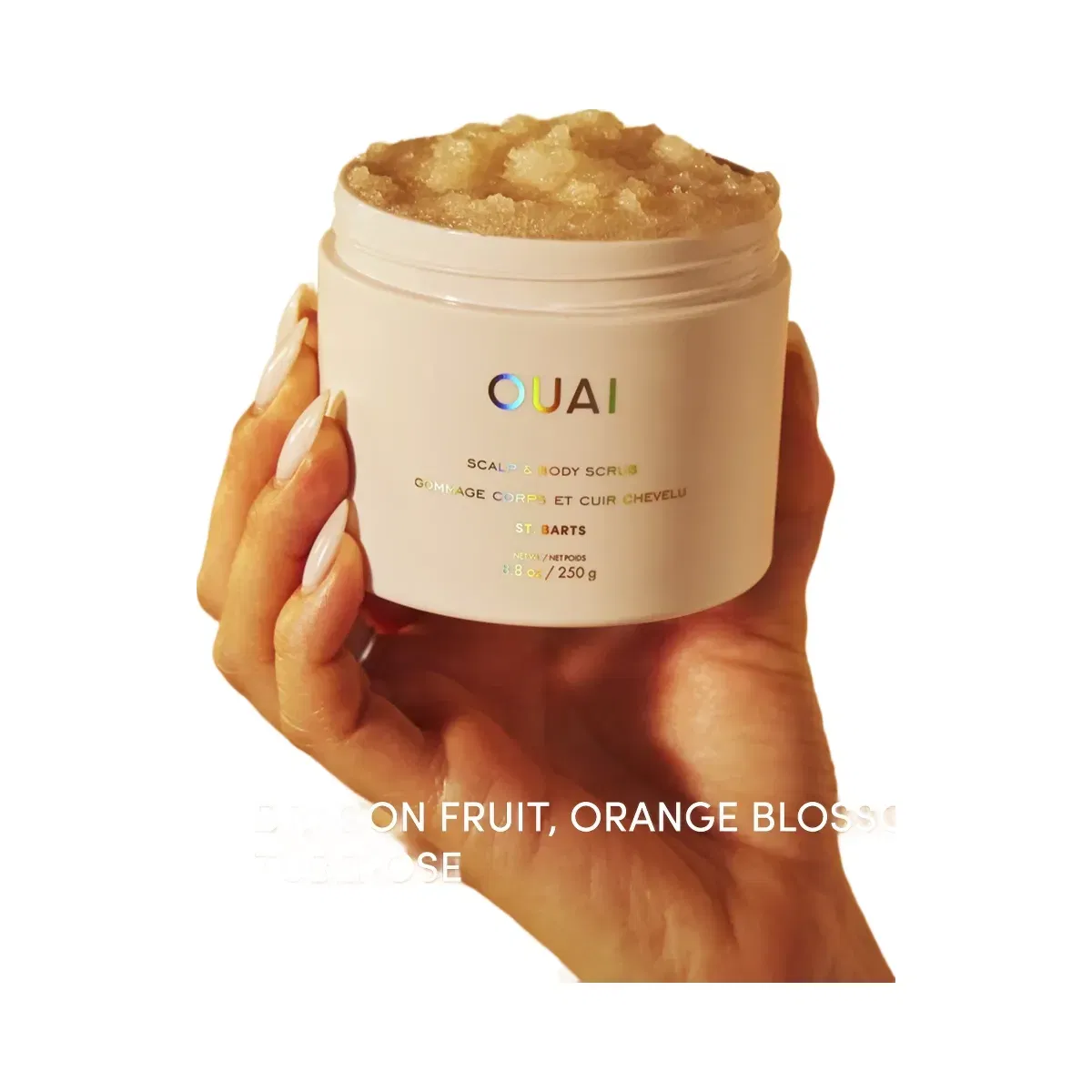 OUAI Scalp & Body Scrub - St. Barts Scent