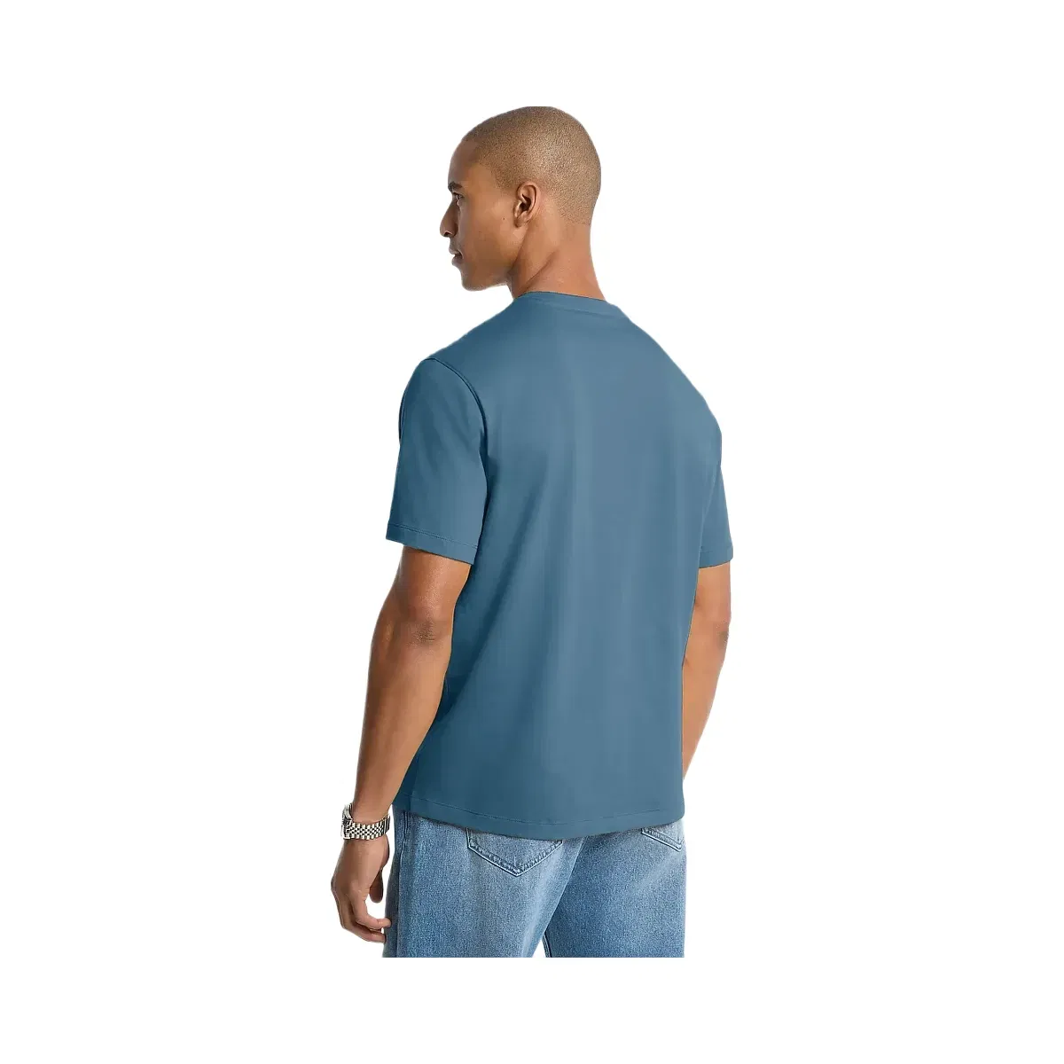 Michael Kors Logo Cotton T-shirt Denim