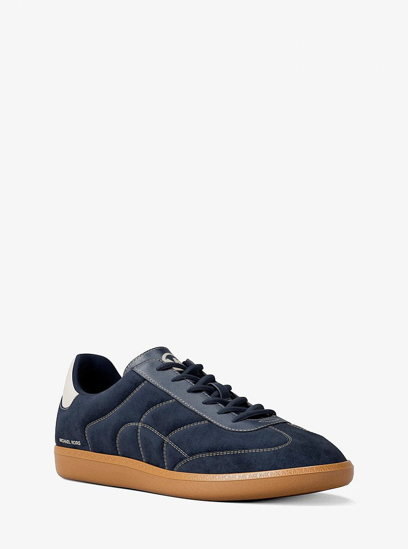 Michael Kors Sammy Suede Sneaker Navy