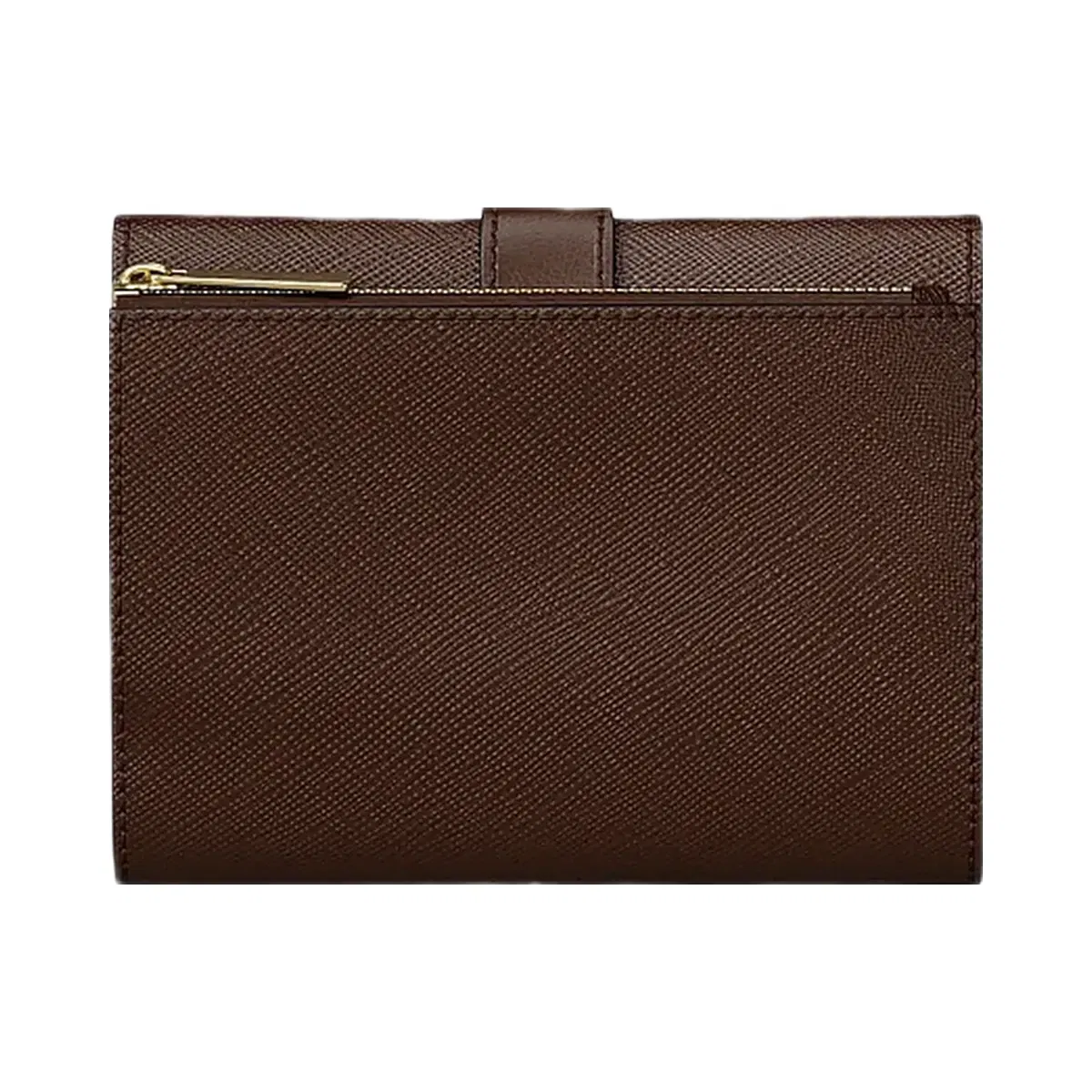 Michael Kors Greenwich Medium Saffiano Leather Trifold Wallet Nutmeg