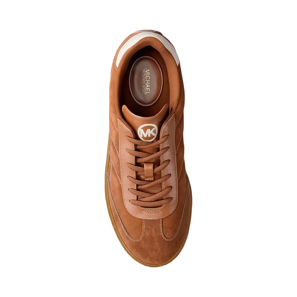 Michael Kors Sammy Suede Sneaker Luggage