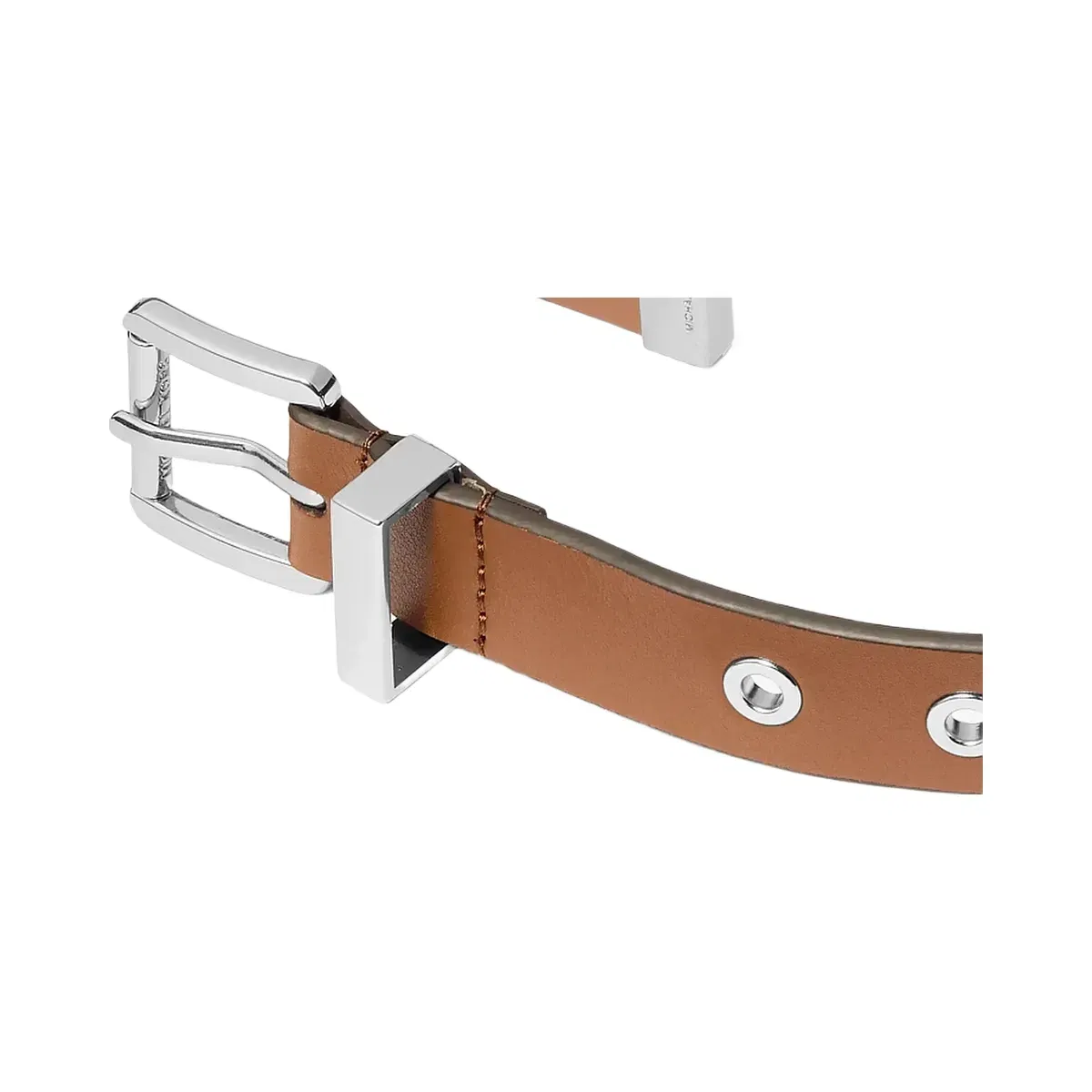 Michael Kors Grommeted Leather Belt Luggage