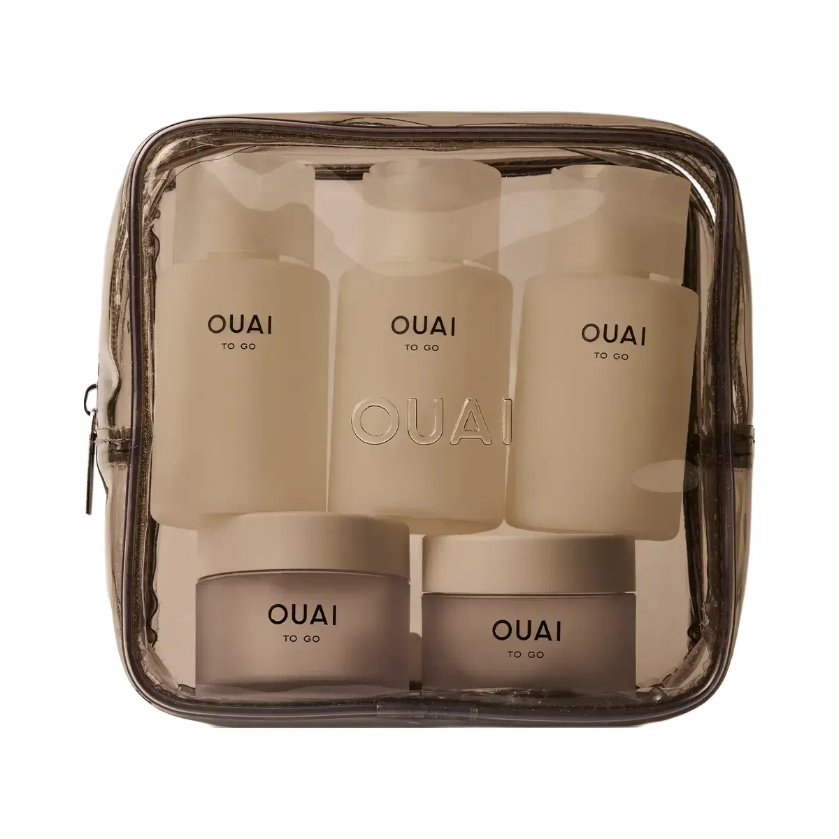 OUAI To Go Refillable Travel Bottle Kit