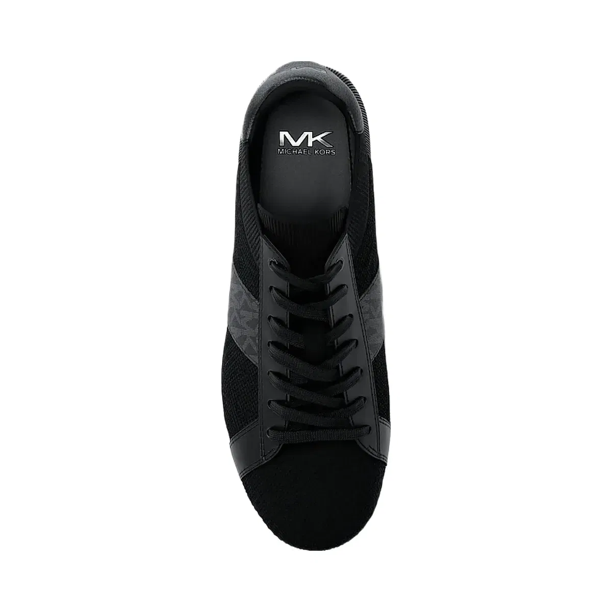 Michael Kors Jacob Mixed-Media Sneaker Black