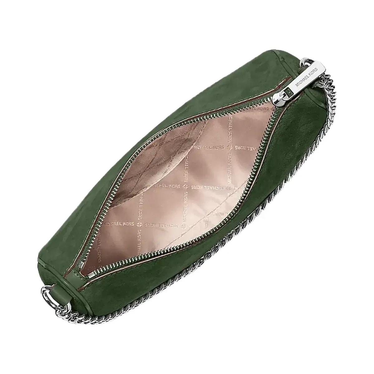 Michael Kors Carmela Medium Convertible Pochette Amazon Green