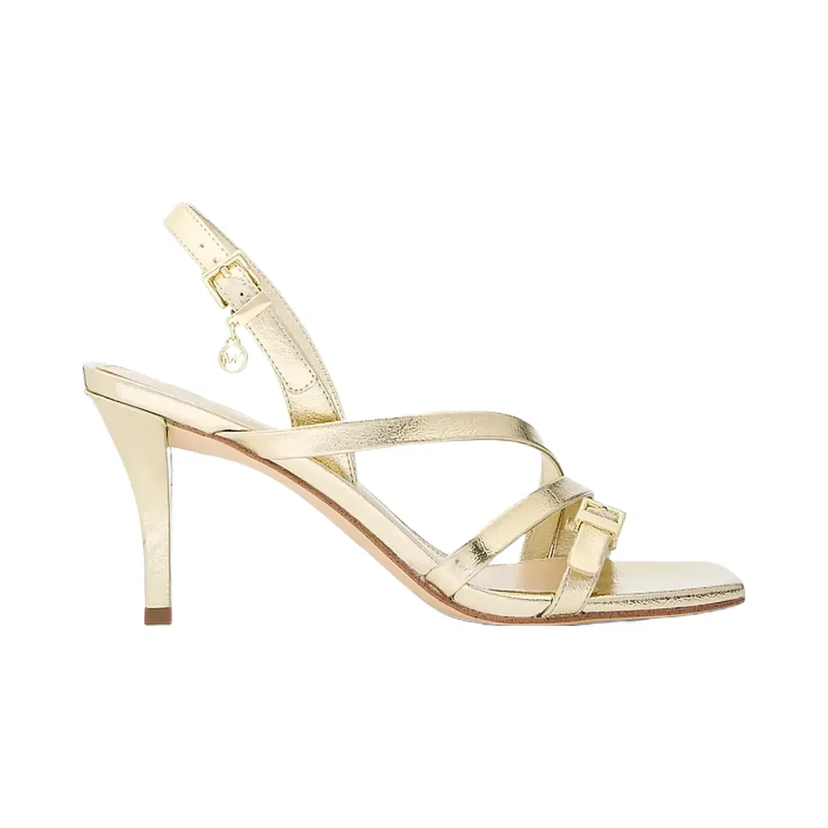 Michael Kors Yvette Metallic Sandal Pale Gold