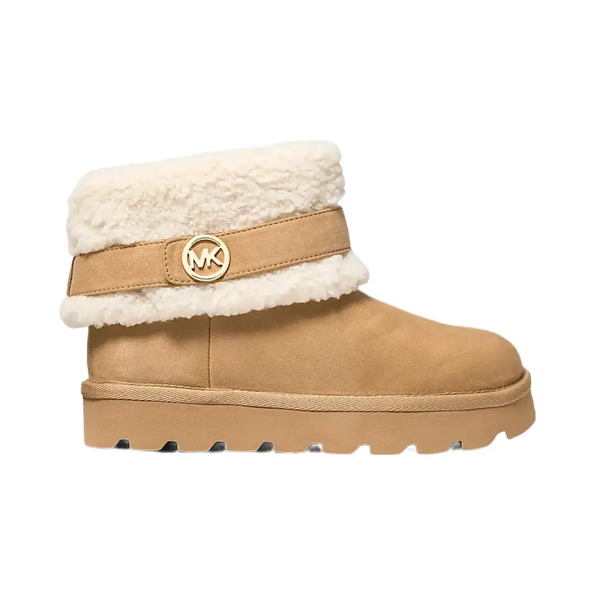 Michael Kors Winnie Faux Shearling Boot Camel