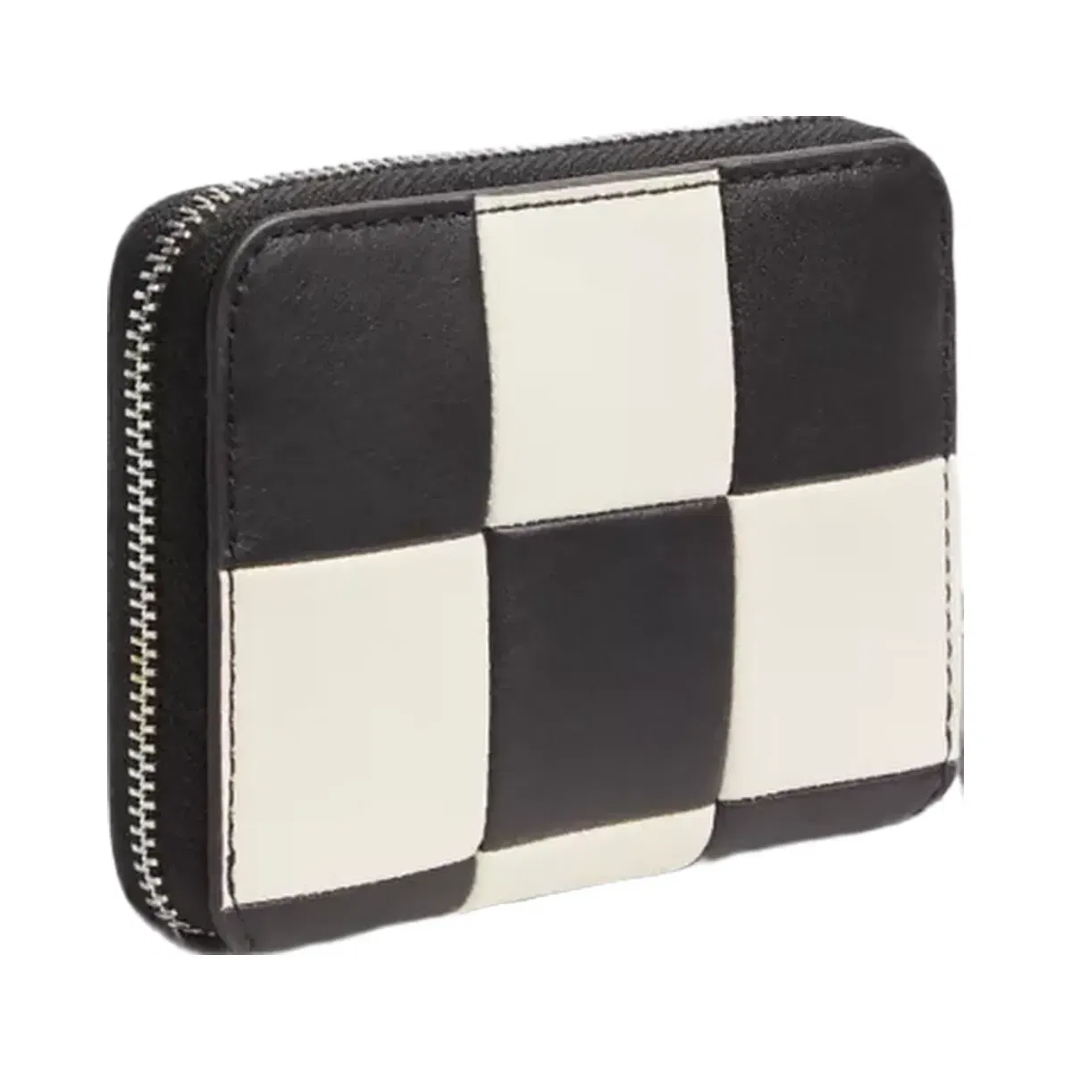 Coach Alter/Ego Zip Around Wallet in Black Chalk