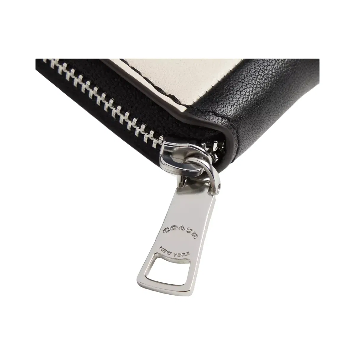 Coach Alter/Ego Zip Around Wallet in Black Chalk