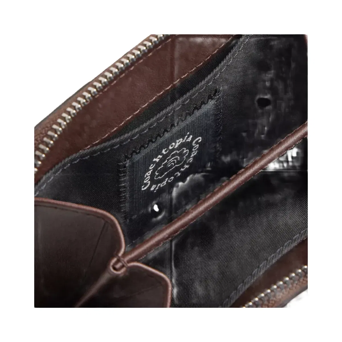 Coach Alter/Ego Zip Around Wallet in Maple 1