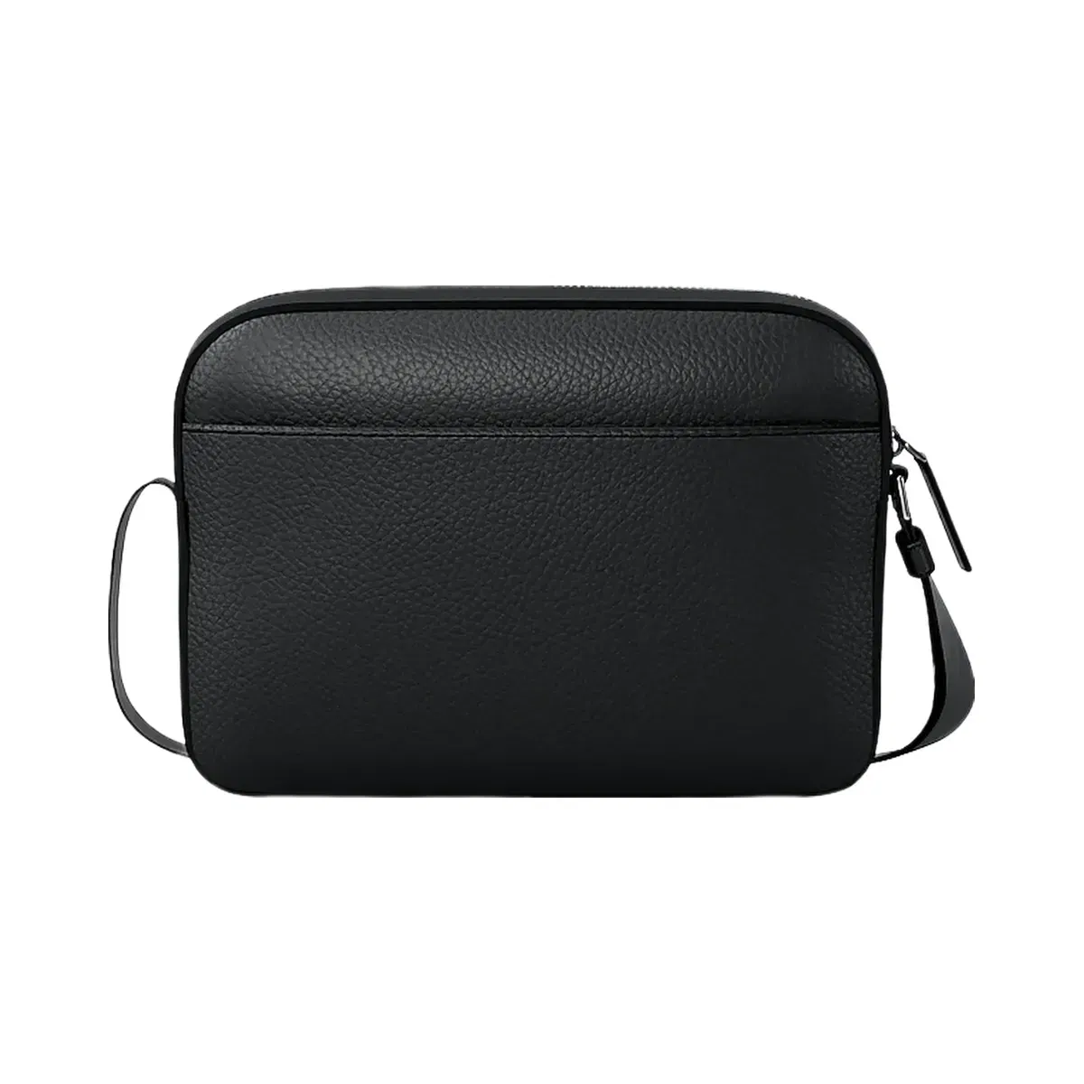 Michael Kors Cooper Pebbled Leather Flight Bag Black