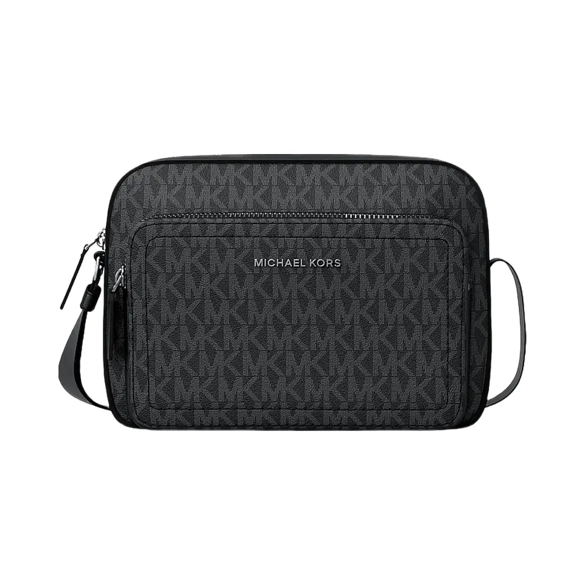 Michael Kors Cooper Signature Logo Flight Bag Black