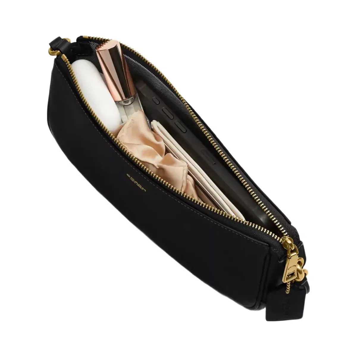 Coach Plaza Bag in Brass Black