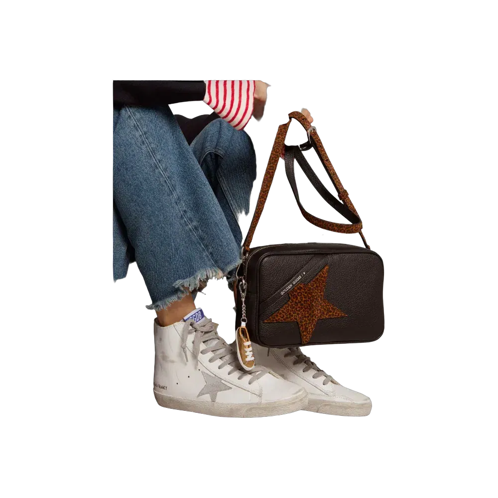 Golden Goose Francy Leather With Suede Star