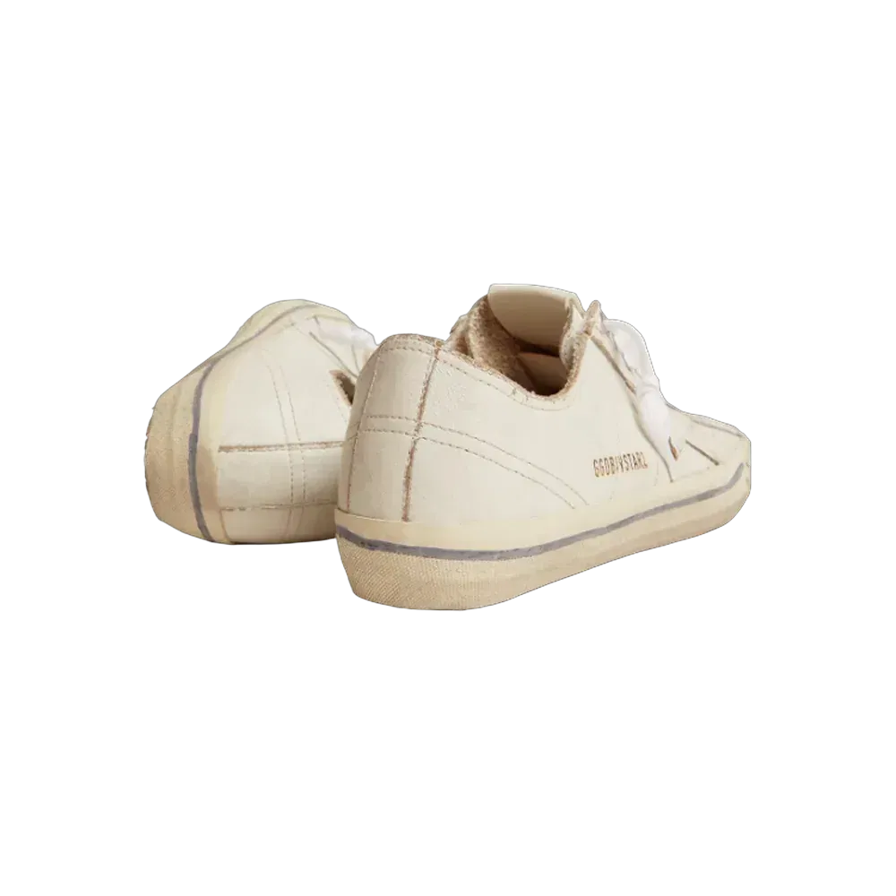 Golden Goose V-Star In Vintage Effect Leather