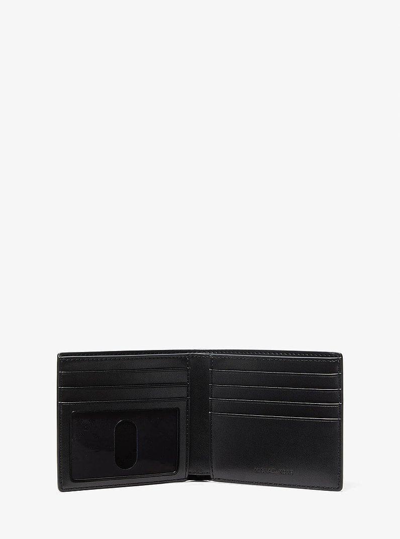 Michael Kors Cooper Plaid Print Wallet Mushroom