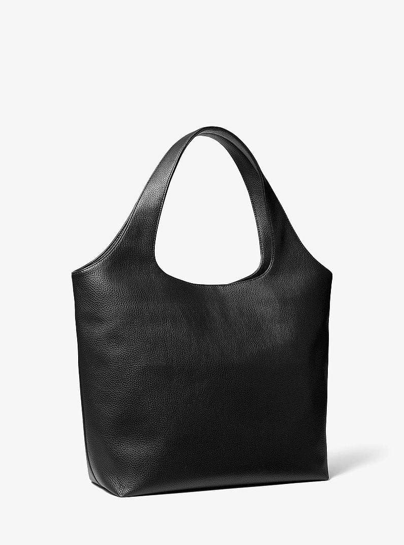 Michael Kors Cooper Small Logo Embossed Tote Bag Black