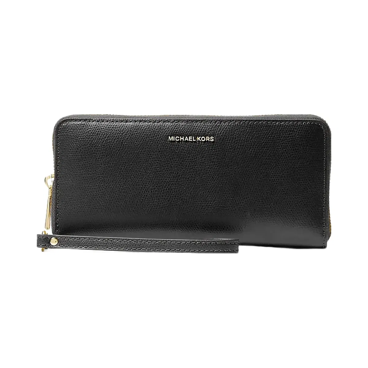 Michael Kors Jet Set Travel Large Leather Continental Wallet Black