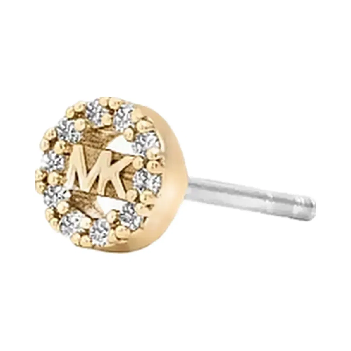 Michael Kors Pavé Logo Bangle and Stud Earrings Gift Set Gold