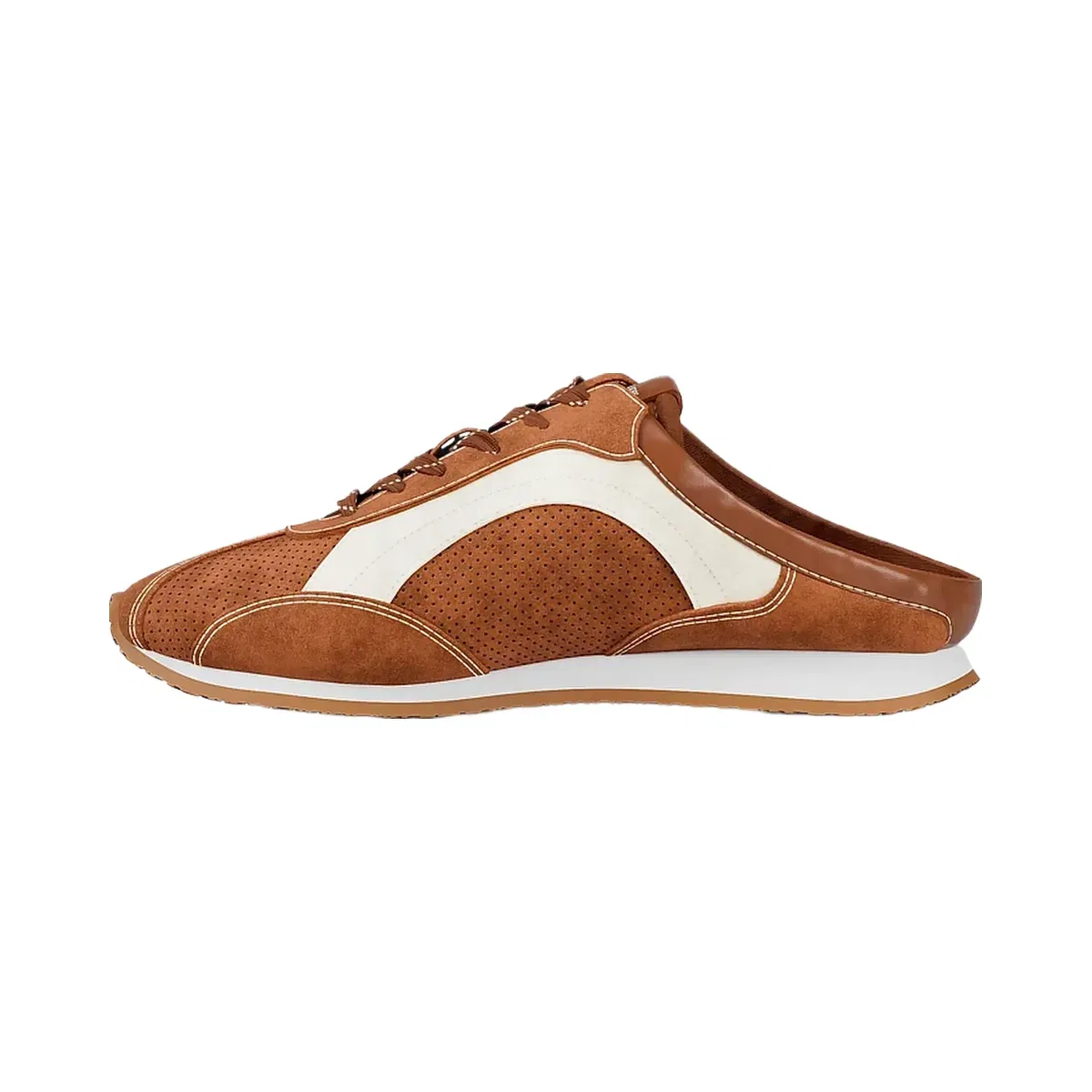 Michael Kors Avi Suede Slip-On Sneaker Luggage