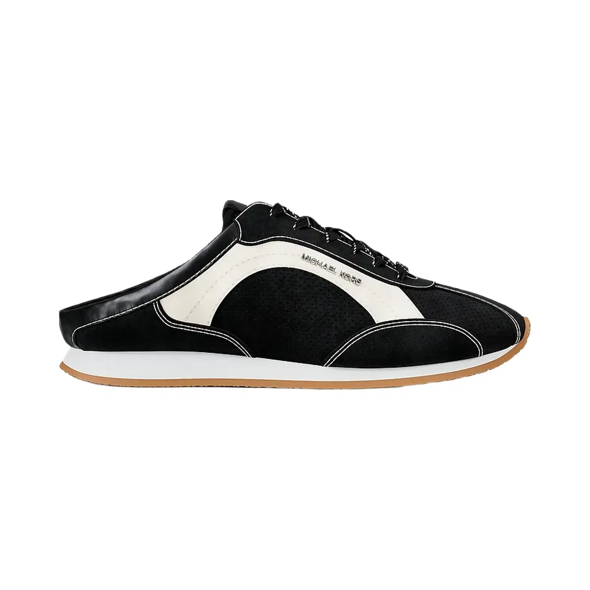 Michael Kors Avi Suede Slip-On Sneaker Black