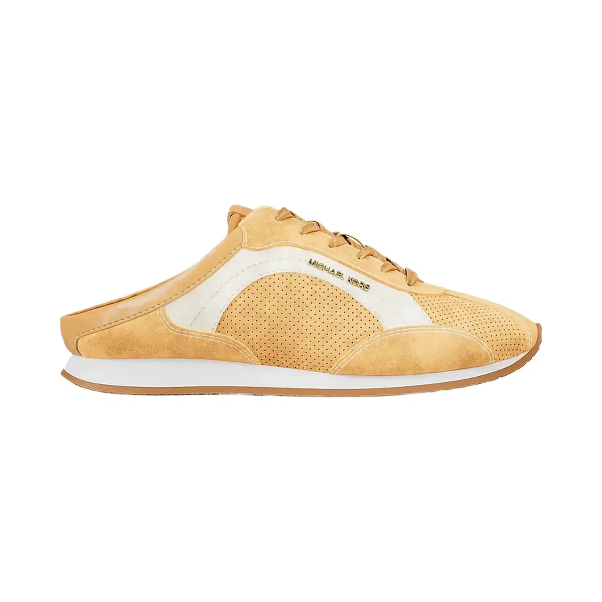Michael Kors Avi Suede Slip-On Sneaker Honeywheat