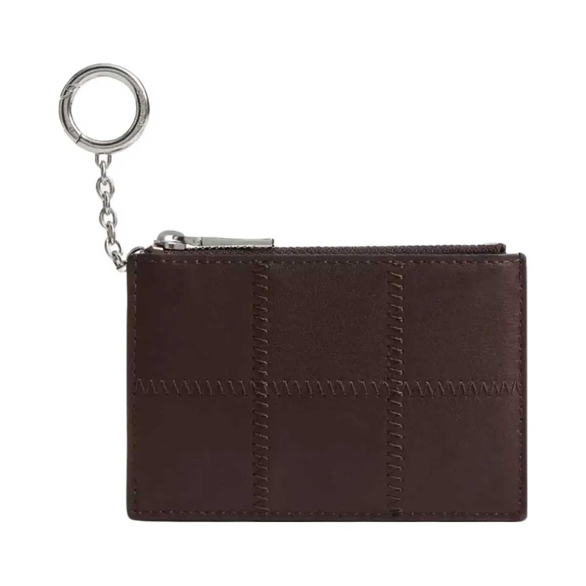 Coach Alter/Ego Zip Card Case With Key Ring in Maple 1