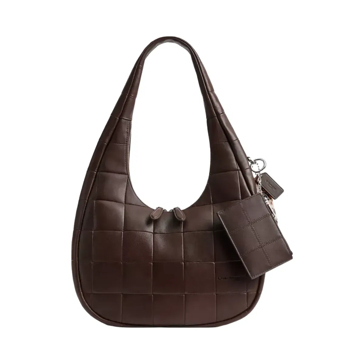 Coach Alter/Ego Zip Card Case With Key Ring in Maple 1