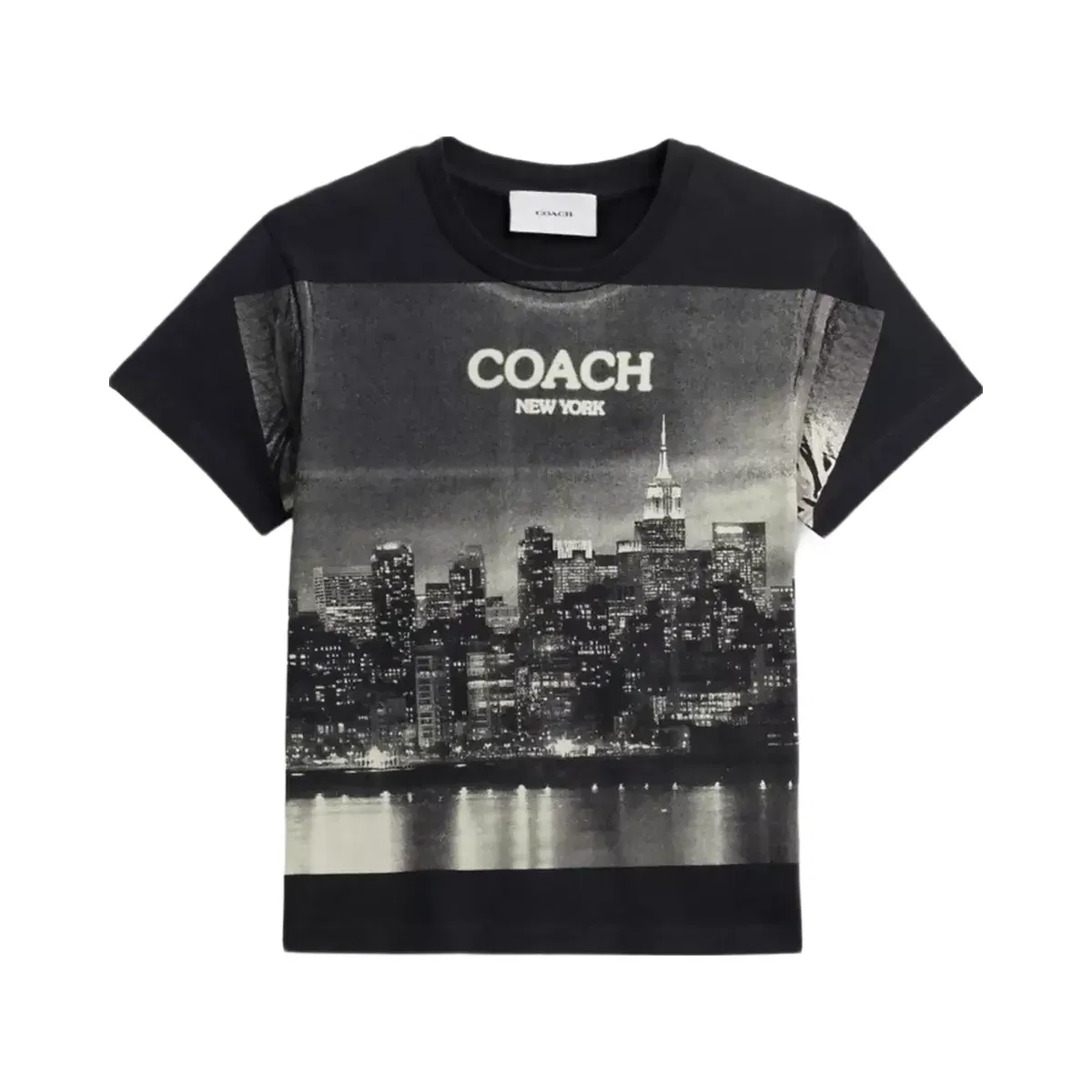 Coach Postcard 90's Fit T-Shirt in Black